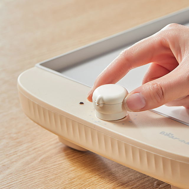 Plaques électriques avec plaque plate antiadhésive