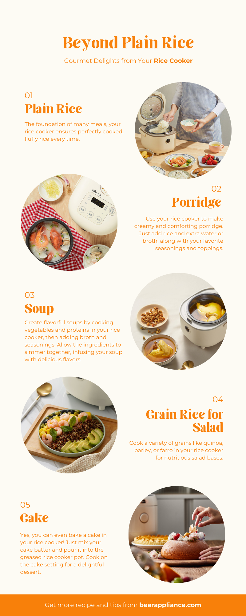 que peut-on faire avec un cuiseur &agrave; riz