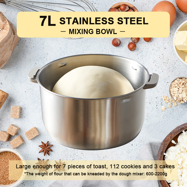 Grand appareil à pâte 7L