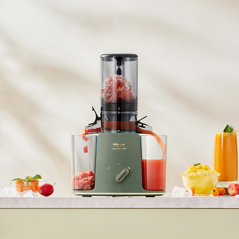 Juicer lent avec fonction de concassage de glace