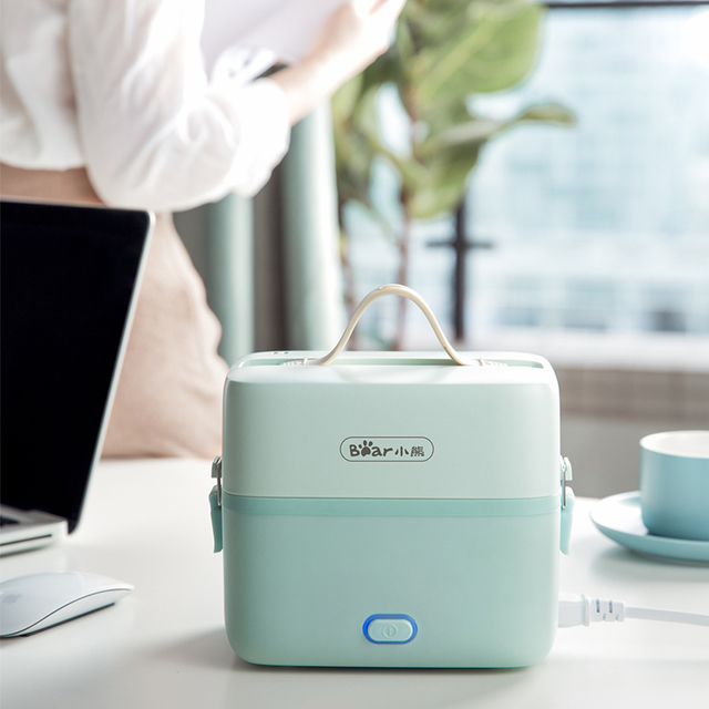 Boîte à lunch électrique 2 couches 1,2 L