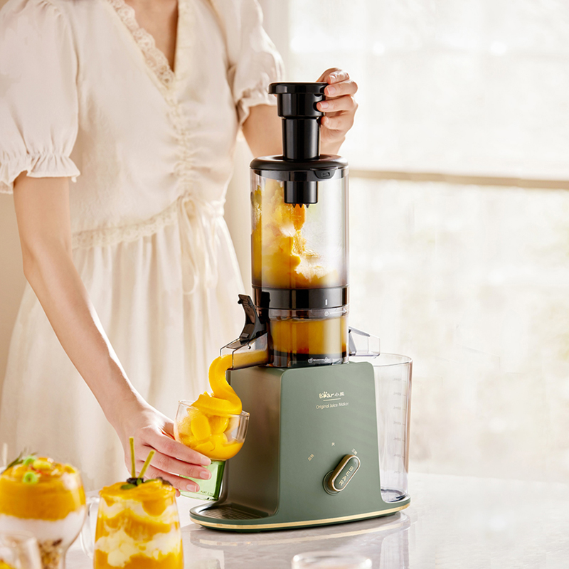 Juicer lent avec fonction de concassage de glace